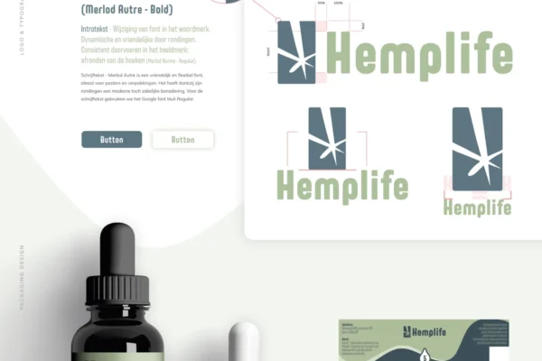 Packaging Design Hemplife